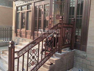 鋁藝護欄安裝案例01