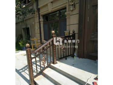 鋁藝護欄安裝案例-2