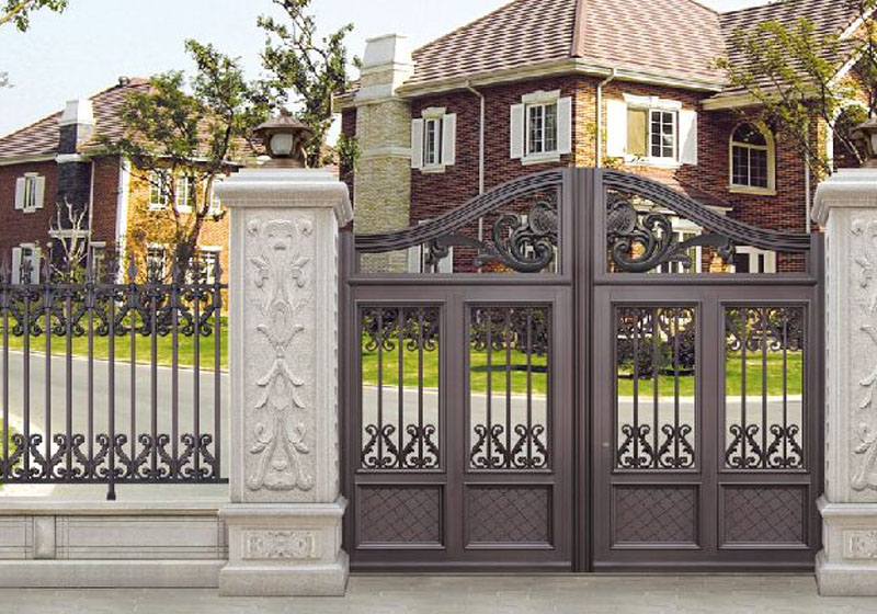 濟(jì)南鋁藝大門,濟(jì)南鋁藝