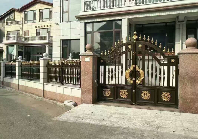 濟(jì)南鋁藝大門，鋁藝大門廠家